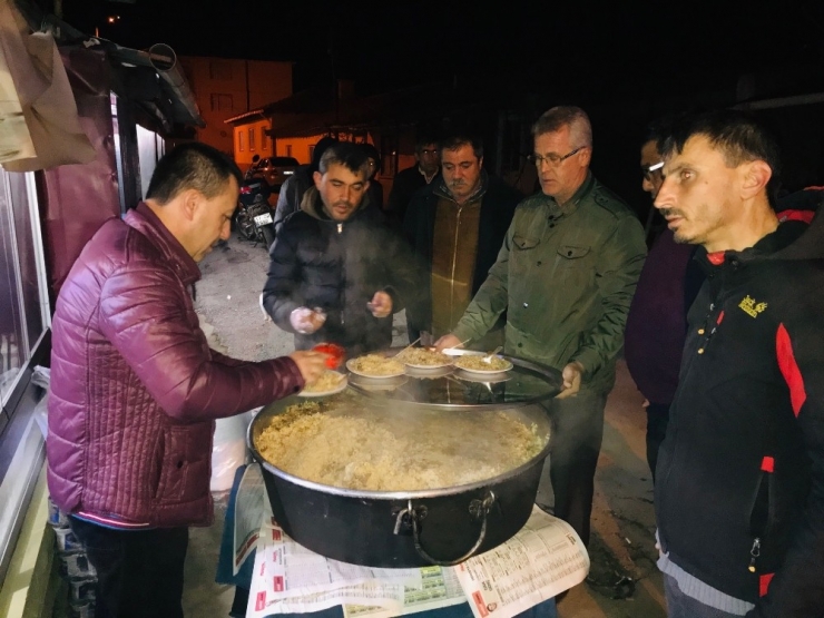 Çanakkaleli Avcılar Tavşan Pilavında Bir Araya Geldi