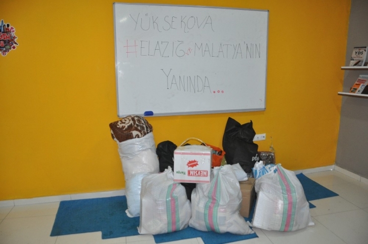 Yüksekova’dan Elazığ Ve Malatya’ya Yardım Eli