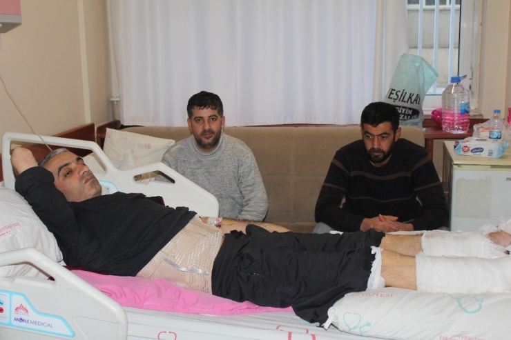 Depremden Korktu 2’nci Kattan Atladı, Bacaklarını Ve Belini Kırdı