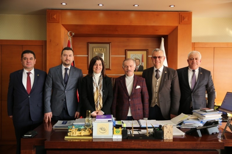 Başkanlardan Aydıner’e Ziyaret