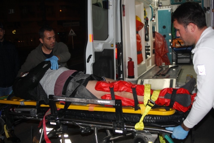 Kaza Yapan Motosiklette Uyuşturucu Ele Geçirildi