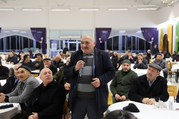 Başkan Aksun İstişare Toplantılarına Devam Ediyor