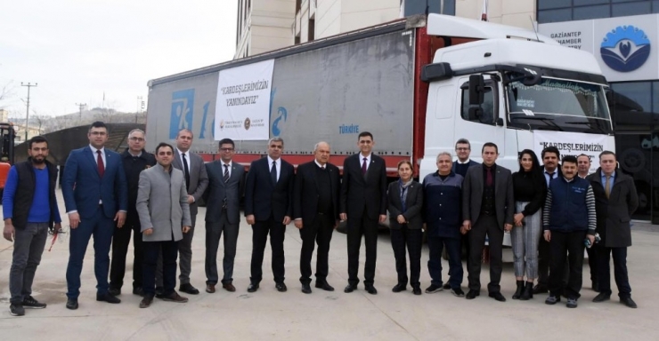Gso’nun Yardım Tırı Yola Çıktı