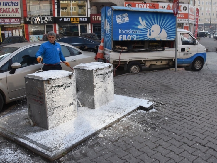 Kocasinan Belediyesi, Konteynerlere Görsel Zenginlik Kazandırdı