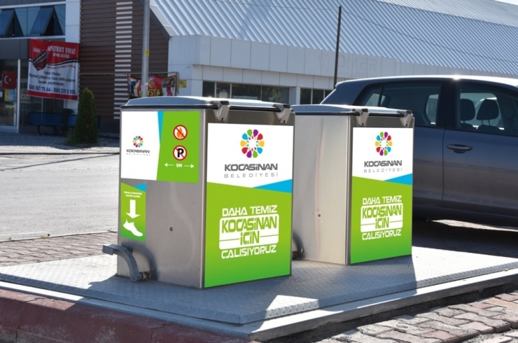Kocasinan Belediyesi, Konteynerlere Görsel Zenginlik Kazandırdı