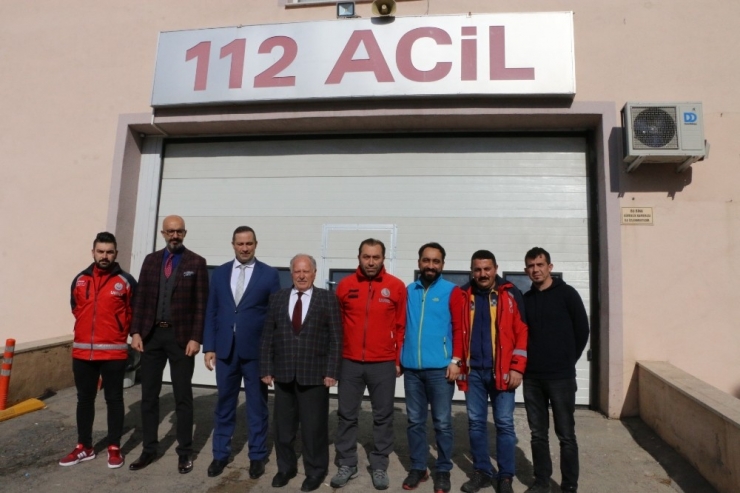 Meclis Başkanı Yıldız, Elazığ’dan Dönen Afad, 112 Ve Umke Ekiplerini Ziyaret Etti