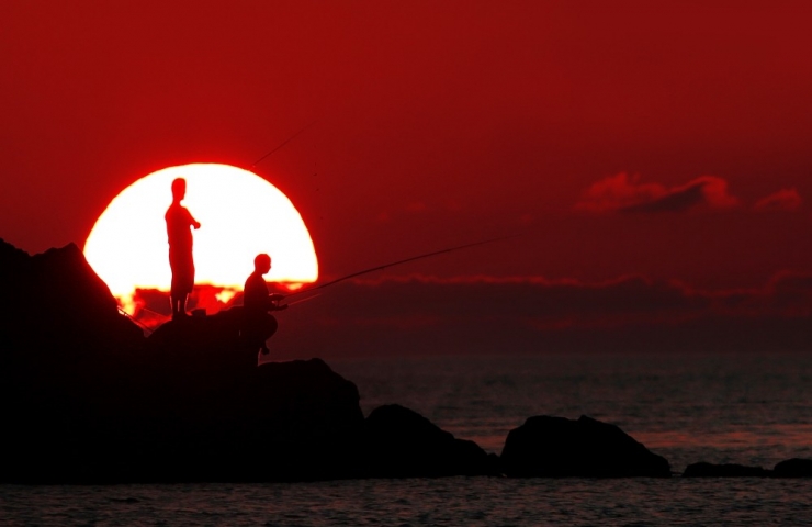 Trabzon’un Gün Batımını Hiç Böyle Görmediniz