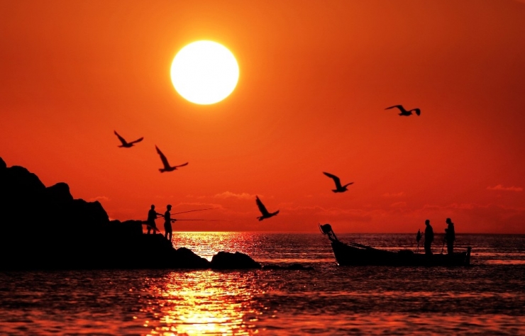 Trabzon’un Gün Batımını Hiç Böyle Görmediniz