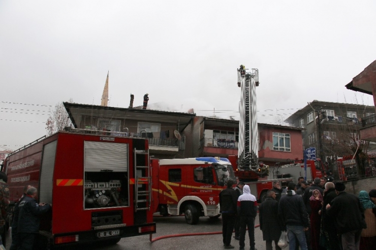 Başkent’te Korkutan Yangın