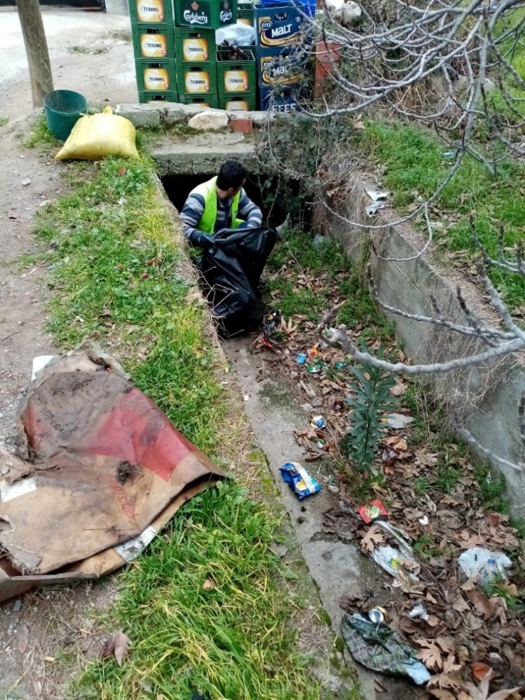 Kırsal Mahalleler İçin Özel Temizlik Ekibi Kuruldu