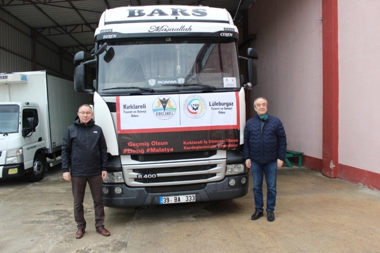 Ktso Ve Ltso’dan, Elazığ Ve Malatya’ya Yardım Eli Uzandı