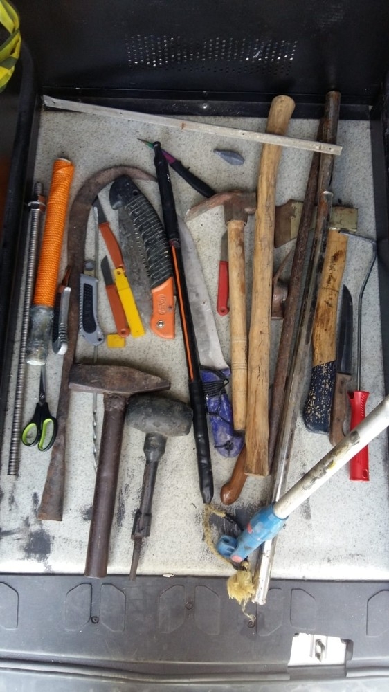 Maça Gelen Taraftarların Üzerinden Çıkanlar Polisi Şaşkına Çevirdi