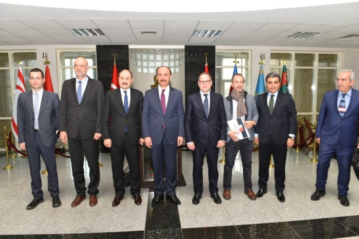 Fransa Kalkınma Ajansı’ndan Vali Erin’e Ziyaret