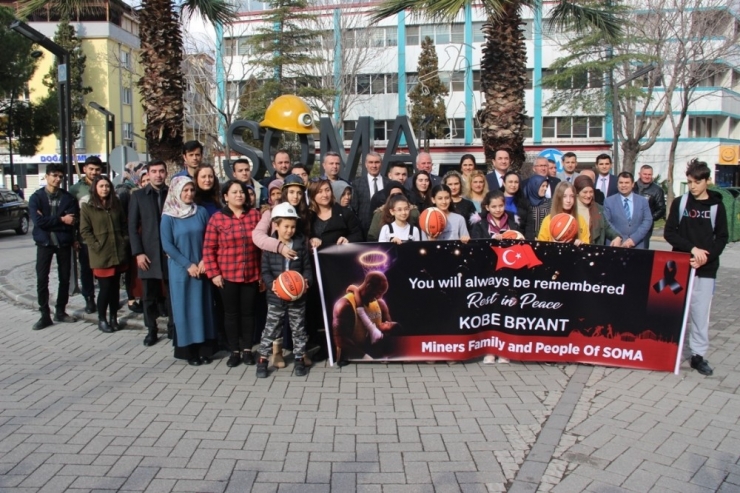 Soma Maden Şehitleri Aileleri, Kobe Bryant’i Andı