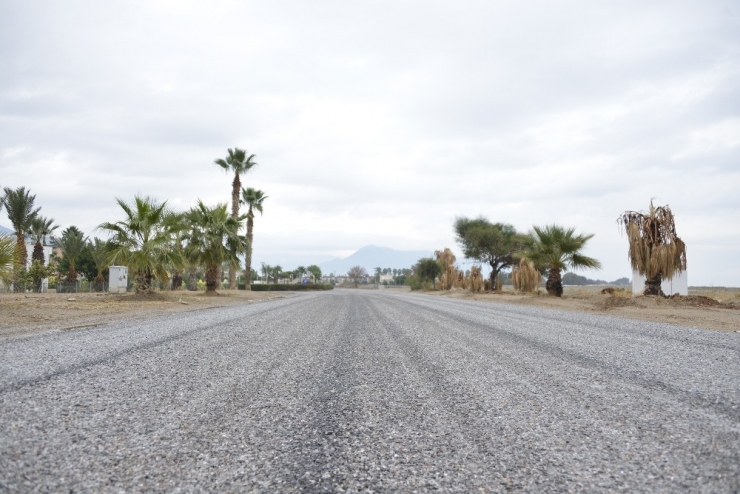 Anamur’da Asfalt Çalışması