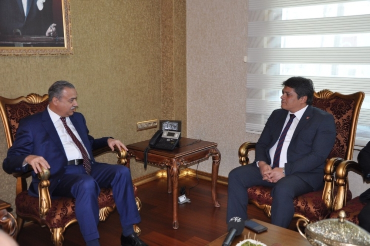 Mgc Yönetimi, Vali Su Ve Başkan Seçer’i Ziyaret Etti