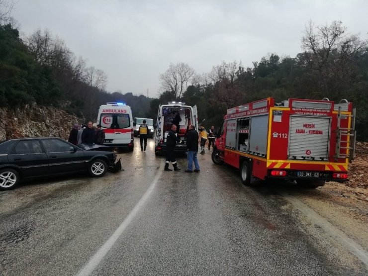 Mersin’de Piknik Dönüşü Kaza: 9 Yaralı