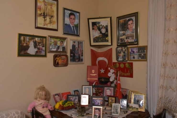 Başkan Özcan Şehit Ailelerini Unutmadı