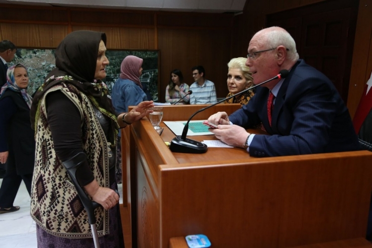 Odunpazarı Belediyesi Öneri Ve Şikâyetleri Çözüme Kavuşturuyor