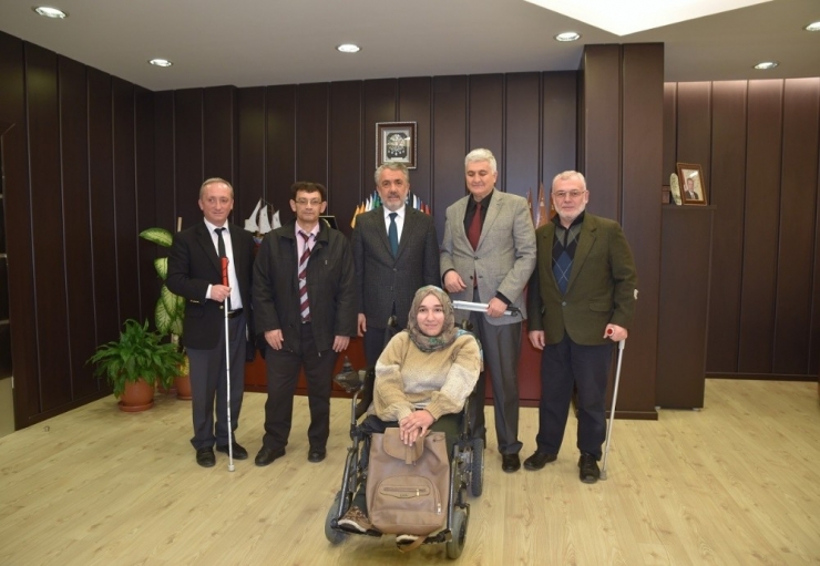 Rektör Bilgiç: “Engelli Dostu Bir Üniversite Olmak Temel Hedeflerimizden”