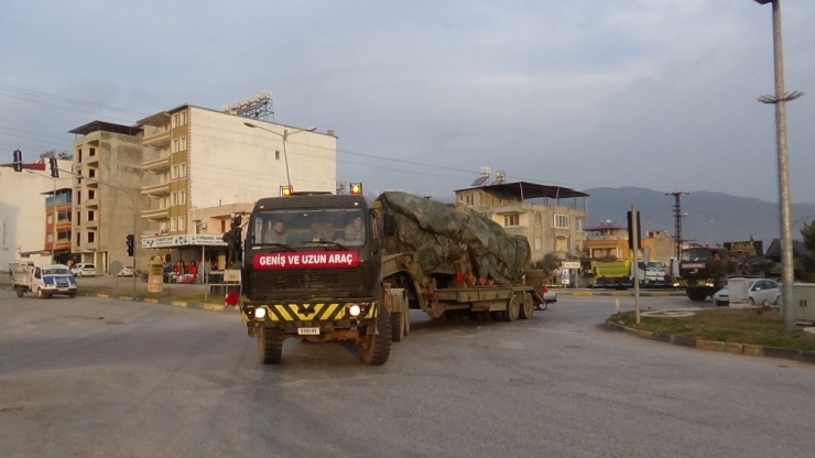 Sınır Birliklerine Tank Sevkiyatı