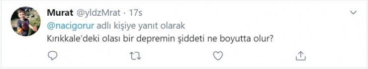 Deprem Uzmanı Görür’ün ’Ankara’ Tahmini Kırıkkalelileri Endişelendirdi