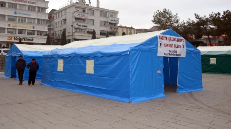 Belediye’den Taziye Çadırı Hizmeti