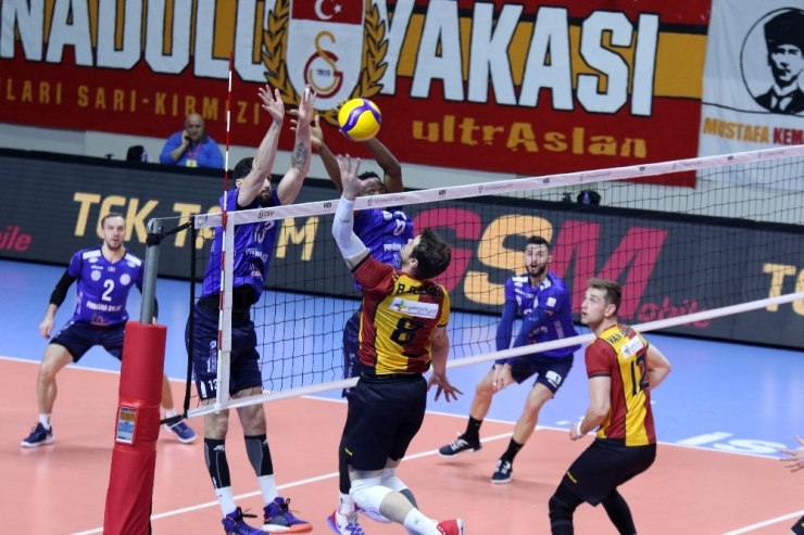 2020 Erkekler Cev Kupası: Galatasaray Hdı Sigorta: 3 - C.s.m. Arcada Galati: 0