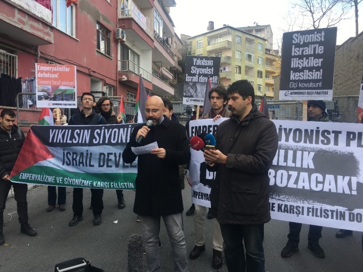 Abd Konsolosluğu Önünde Kudüs Eylemi