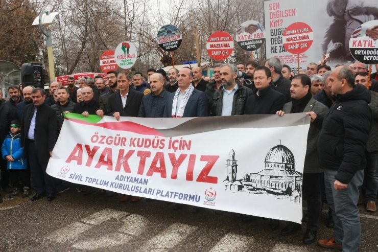 Adıyamanlı Stk’lar Kudüs İçin Tek Yürek Oldu