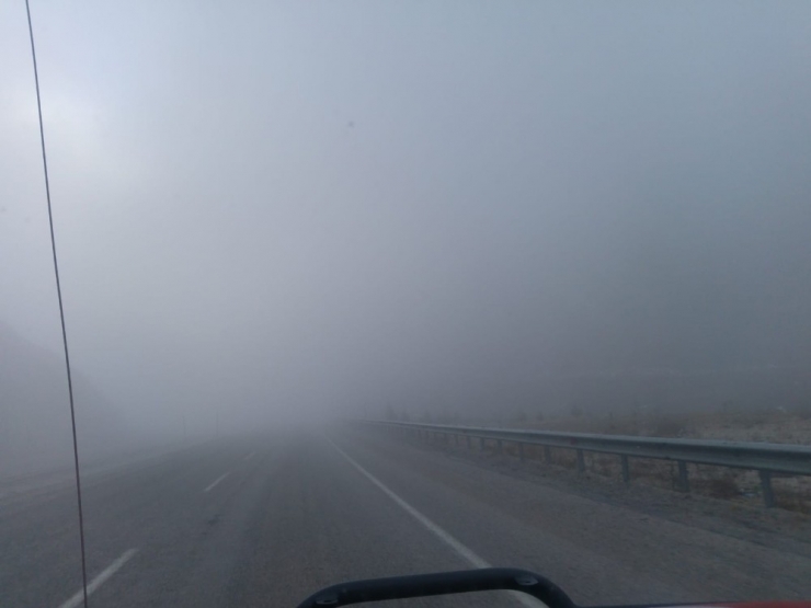 Denizli’de Yoğun Sis