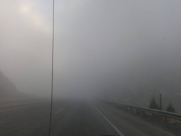 Denizli’de Yoğun Sis