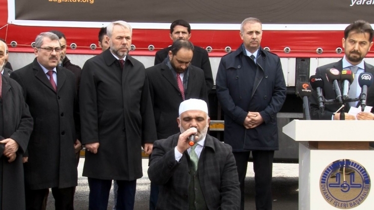 Kayseri’den Deprem Bölgesine 3 Tır Yardım