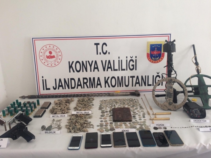 Konya Ve Adana’da Tarihi Eser Operasyonu: 11 Gözaltı