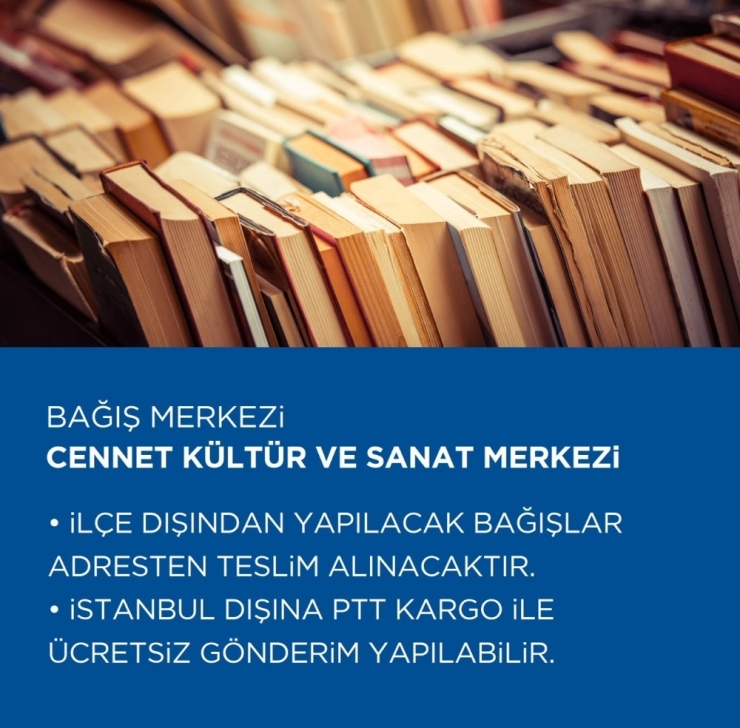 Küçükçekmece Belediyesi, Kitap Bağış Kampanyası Başlattı