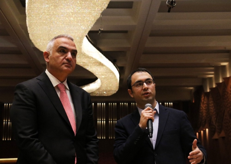 Bakan Ersoy’dan "5. Walter Strauss Koro Şefliği Ustalık Sınıfı"na Ziyaret