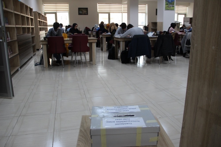 Solhanlı Öğrenciler Elazığlı Kardeşlerine El Uzattı