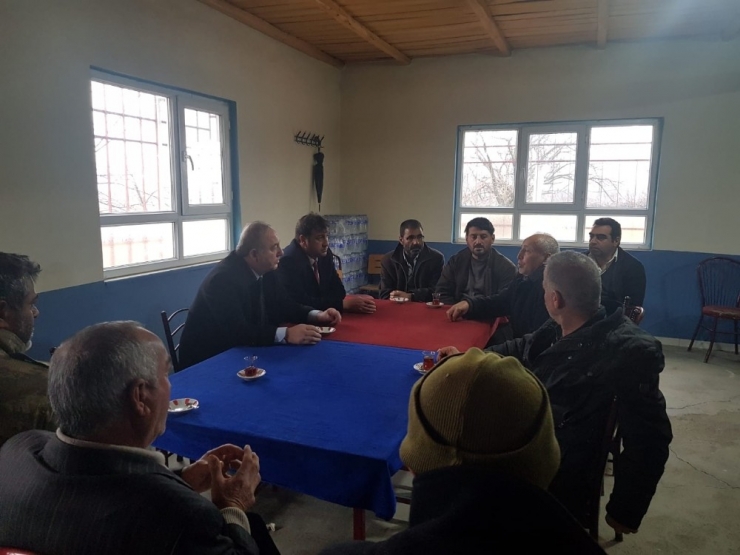 Başkan Şahiner Deprem Bölgesinde