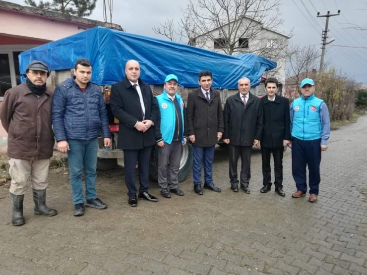 “İdlib İçin Yolun İyilik Olsun” Yardım Kamyonları Çaycuma’dan Yola Çıktı