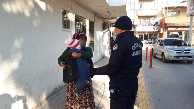Ceyhan’da Dilenci Operasyonu