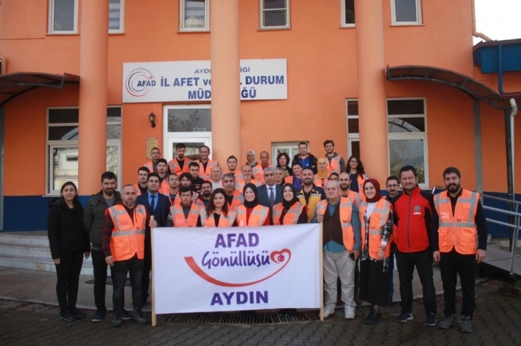 Aydın’da Afad Gönüllülerine İlk Yardım Eğitimi Verildi