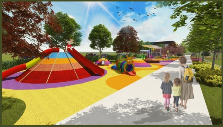 Sağlıklı Yaşam Ve Kültür Bu Parkta Buluşacak