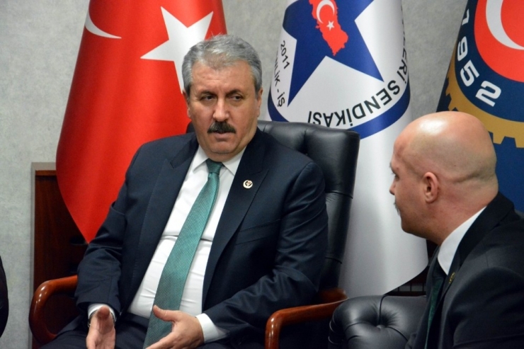 Bbp’den, Güvenlik Ve Savunma İşçileri Sendikasına Ziyaret