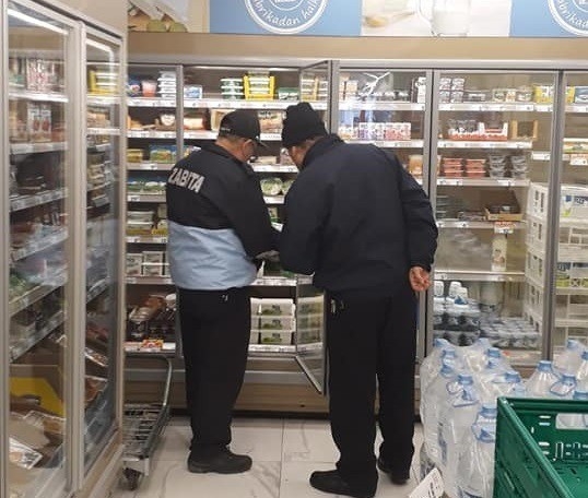 Zabıtadan Marketlere Sıkı Denetim