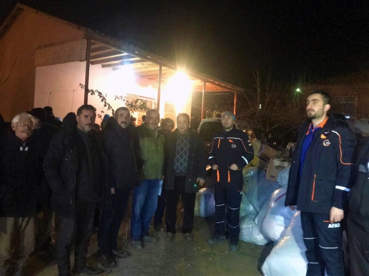 Muğla’nın Yardım Tırları Elazığ’a Ulaştı