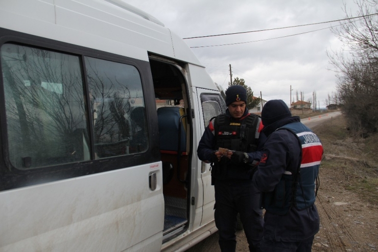 Emet Jandarmasından Trafik Ve Asayiş Uygulaması