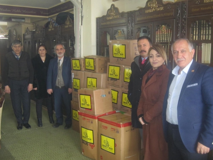 Erihder’den Elazığ’a Yardım Eli