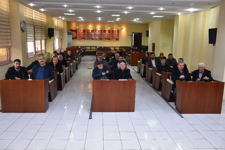 Köy Muhtarları , Genel Sekreter Uzun’u Ziyaret Etti