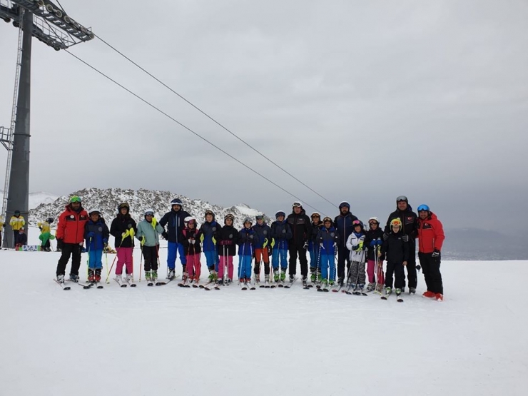 Murat Eskici, Kayakçılarla Antrenmanda Buluştu