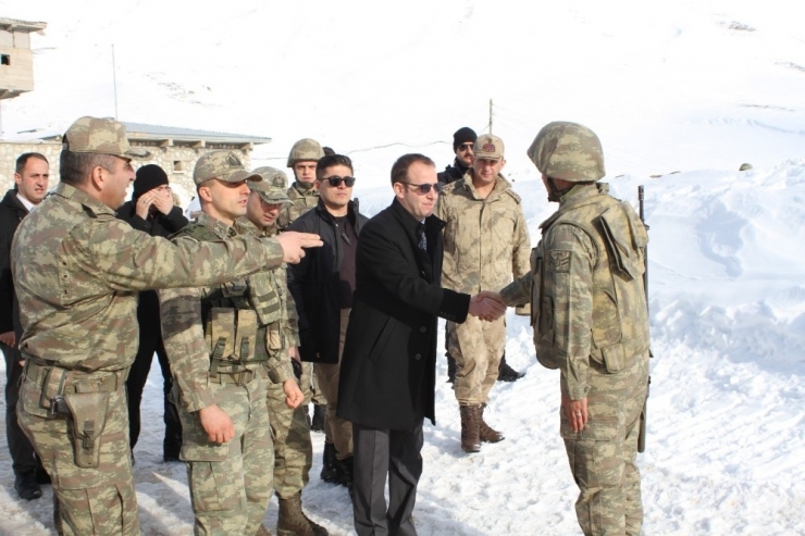 Kaymakam Güven’den Üs Bölgesine Ziyaret